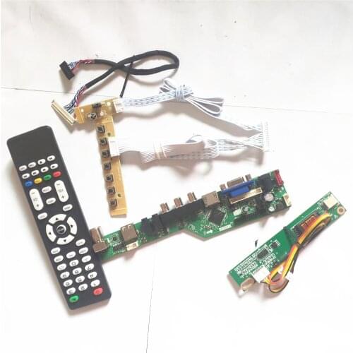 For QD15XL02 Rev.02 computer LCD 20pin 15" 1-lamp 1024*768 CCFL LVDS HDMI-Compatible/VGA/AV/USB/RF TV53 controller board