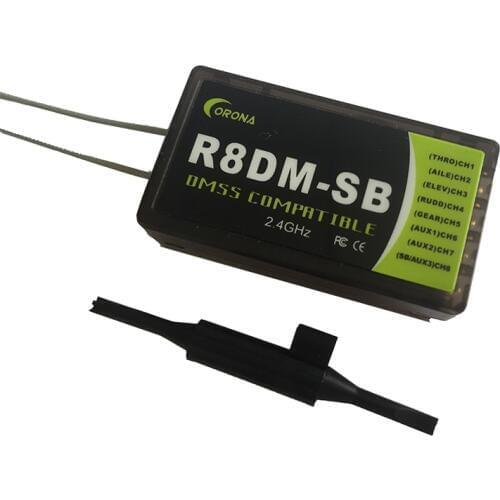 Corona R8DM-SB 2.4G 4CH DMSS Compatible Receiver w/ S.Bus Support JR DMSS XG6 XG7 XG8 XG11