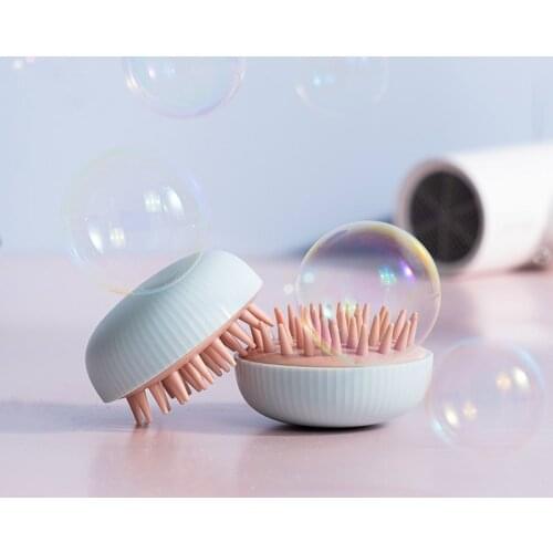 Silicone Head Body Scalp Massage Brush Comb Shampoo Hair Washing Comb Shower Brush Bath SPA Slimming Massage Brush