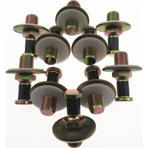 Door Touch Latch Striker Pin Screws Gaskets Bolts For VW Passat B3 B4 Golf MK2 Jetta Polo Scirocco Seat Toledo A100 357837034