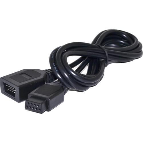 100 PCS wired gamepad controller 1.8m extension cable extended line cord wire for sega MD2 for MEGA Drive 2