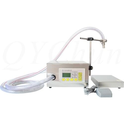 220V/110V 210W QH-G63A soy oil edible oil lubricant oil kerosene automatic liquid filling machine 8 L/Min