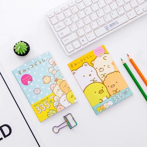 335 pcs/pack Kawaii Sumikko Gurashi Book Decorative Washi Stickers Scrapbooking Stick Label Diary Album Japanese Stickers