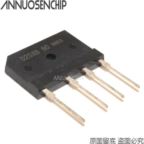 5pcs D25XB60 D25SB60 D25XB80 D25SB80 25A 600V/800V