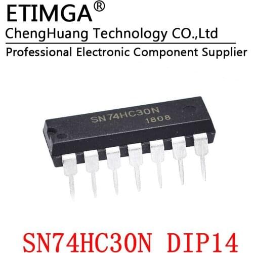 5PCS/LOT 74HC30 SN74HC30N HD74HC30P