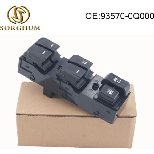 93570-0Q000 935700Q000 Front Left Power Window Lifter Switch For Hyundai Elantra