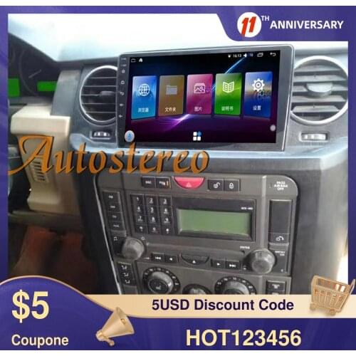 9.7" Android 9.0 Car GPS Navigation For Land Rover Discovery 3 LR3 2004-2009 Headunit Multimedia Player Auto radio Stereo Radio