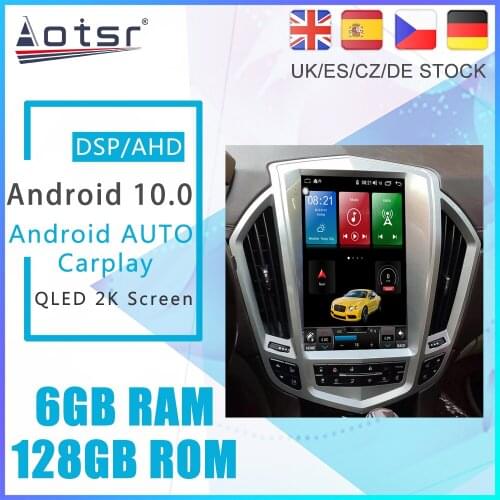 Android 10 For Cadillac SRX 2009 2010 2011 2012 Car DVD GPS Para Coche Navigation Auto Radio Stereo Multimedia Player HeadUnit