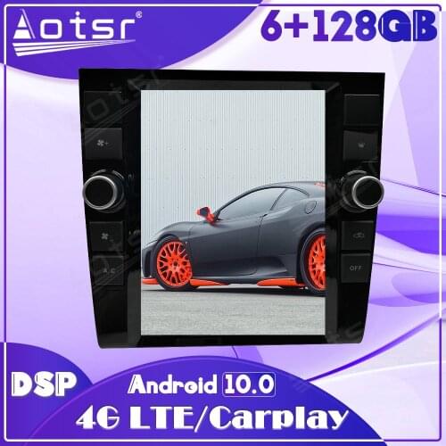 128G Android Car Multimedia Auto Video Audio Radio Player For Audi A4 2004 2005 2006-2008 GPS Navigation Carplay Head Unit 2 Din