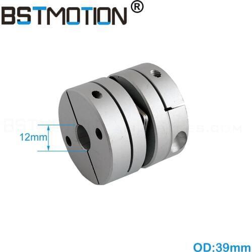 Zero Backlash Motor Shaft Disc coupling 5.8N.m 12mm 12.7mm 14mm 15mm 16mm 17mm 18mm 19mm CNC diaphragm Single Disk Coupler