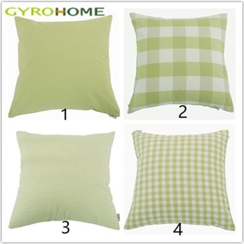 GYK108-Green Cushion Case (No Filling) 1PC Polyester Home Decor Bedroom Decorative Sofa Car Throw Pillows
