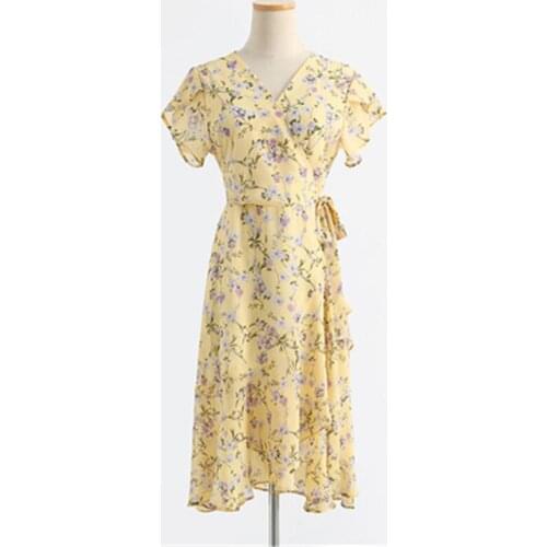 Желтые летние платья Lovepeapomelo China At AliExpress