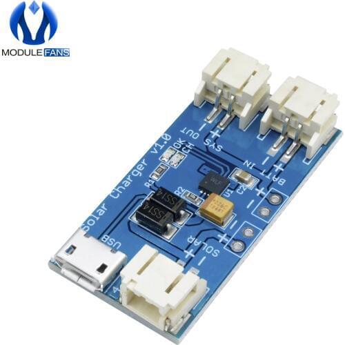 Mini Solar Lipo Charger Board CN3065 Lithium Battery Charge Chip Micro USB DIY Outdoor Application Kit Charging Board Module