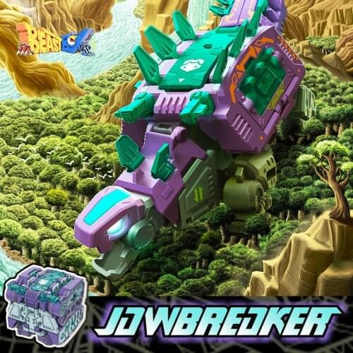 [In Stock]52TOYS BEASTBOX Stegosaurus Jowbredker Dinosaurs BB-25 Transforming Cube Box Assembly Action Figureals Mode Boy Gift