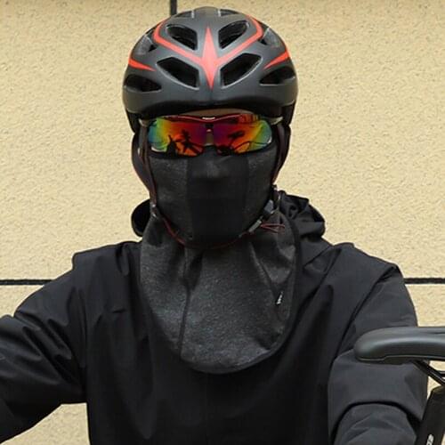 Cycling Mask Winter Warm Running Scarf Balaclava Velvet Bike Full Face Mask Headwear Climbing Fishing Skating Hat