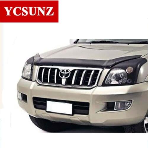 Car Bonnet guard For Toyota Land Crusier Prado Fj150 LC120 2003 2004 2005 2006 2007 2008 2009 Tinted Guard Hood Deflector