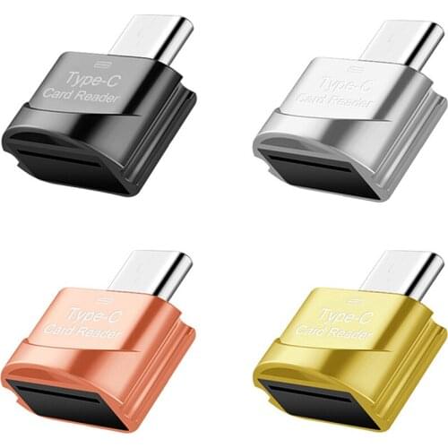 USB 3.1 Type C to TF Adapter OTG Card Reader Mobile Phone Memory Card Reader High Speed USB Adapter for PC Laptop