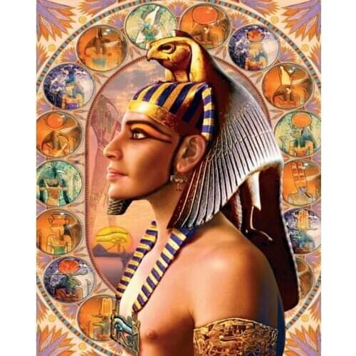 Full Square/Round Drill 5D DIY Diamond Painting "Young Pharaoh" Embroidery Cross Stitch Home Decor Gift