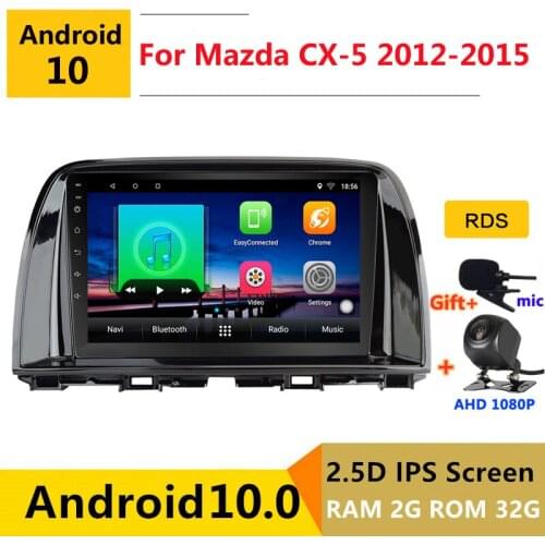 10 inch Android 10 Car DVD Multimedia Player GPS For Mazda CX-5 CX5 CX 5 2012 2013 2014 2015 audio auto radio stereo navigation