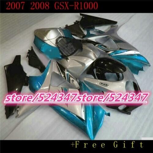 B The 100% cheaper selling motorcycles repsol GSX - R1000 K7 07, 08 GSX R1000 K7 07-08 black silver fairing body black part