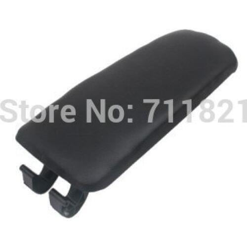 Armrest Cover Lid Black Leatherette For Audi A4 B6