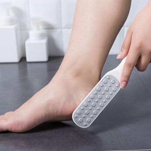 Double-sided foot rubbing to remove dead skin, personal calluses and foot rubbing, household pedicure, to shave heels and feet