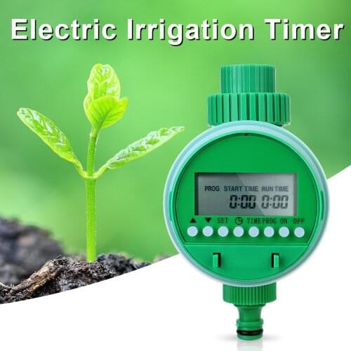 Electronic Valve Watering Control Device Lcd Display Garden Watering Timer Automatic Irrigation Controller Intelligence