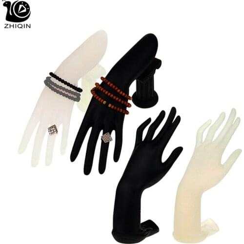 Creative Jewelry Display Stand Model Finger Shape Display Stand Finger Gloves Ring Bracelet Necklace Plastic Organizer Holder