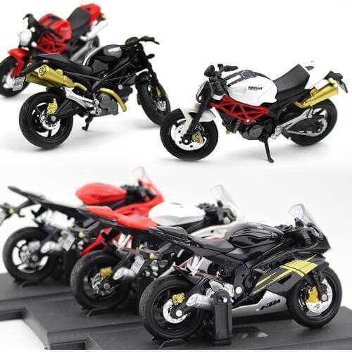 6 type Crazy Magic Finger Alloy Motorcycle Model 1:16 Simulation Bend Road Mini Racing Toys Adult Collection Gifts