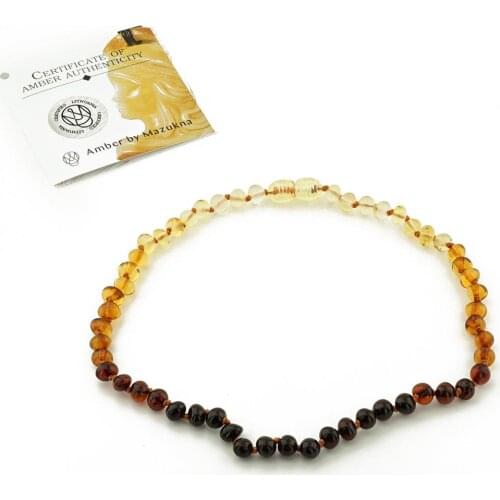 Original Certified Drop Amber Gradient Baby Necklace