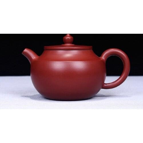 Yixing purple clay pot genuine hand-made raw ore Dahongpao Hanyun pot Kungfu teapot teapot and tea set