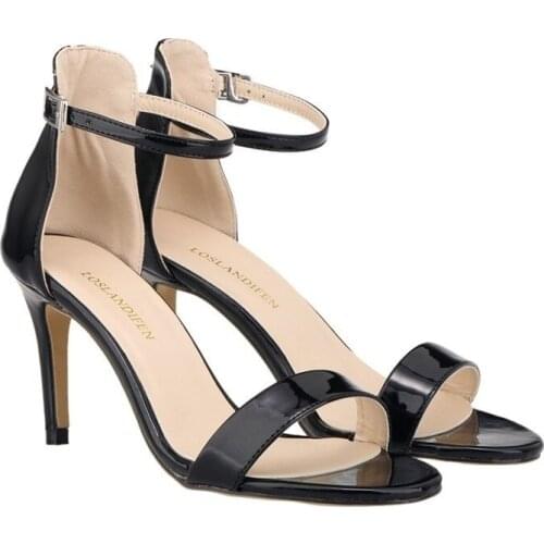 Womens Fashion Casual Mid Heels Ankle Strap Sandals Peep Toe Shoes Plus US Size Wedding Party