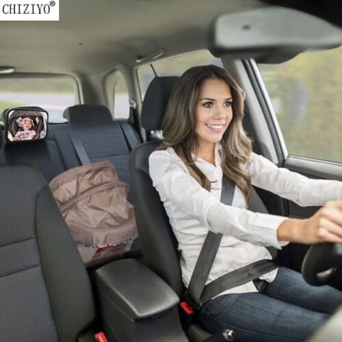 1 PC Adjustable Car Rear Seat View Mirror Baby Child Seat Car Safety Convex Mirror Monitor Headrest High Quality Car Interior