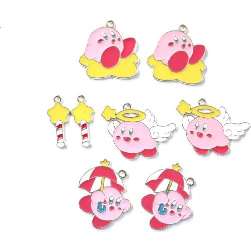 Newest 10Pcs Cute Angel Baby Enamel Charms For DIY Jewelry Making Pretty Earrings Bracelet Pendant Accessories Gifts Wholesale