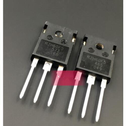 10pcs/lot RJH60F5 RJH60F5DPQ 60F5 Power IGBT TO-247 80A 600V