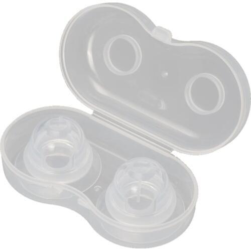 2Pcs Nipple Aspirator Puller Niplette Treatment Redress Sucking Redress Correction Shaper Breastfeeding Aid Nipple Corrector