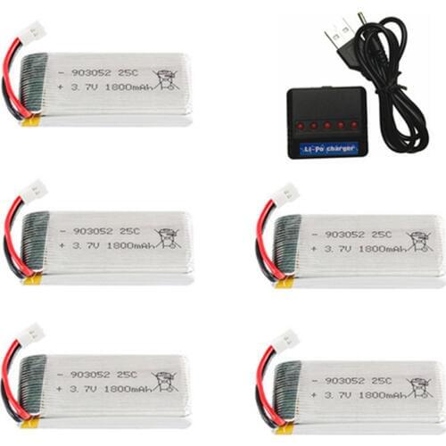 3.7v 1800mAh lipo battery +3.7v charger for KY601S X5 X5S X5C X5SC X5SH X5SW M18 H5P H11D H11C T64 T04 T05 F28 F29 T56 T57