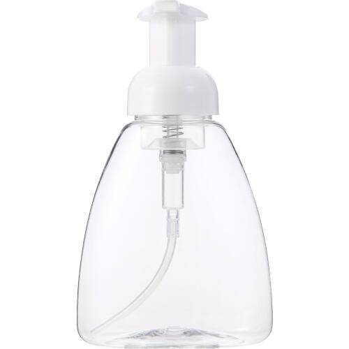300ml Transparent Foaming Pump Bottle Shampoo Soap Dispenser Bathroom Foam Mousses Liquid Container Press Bubble Bottle