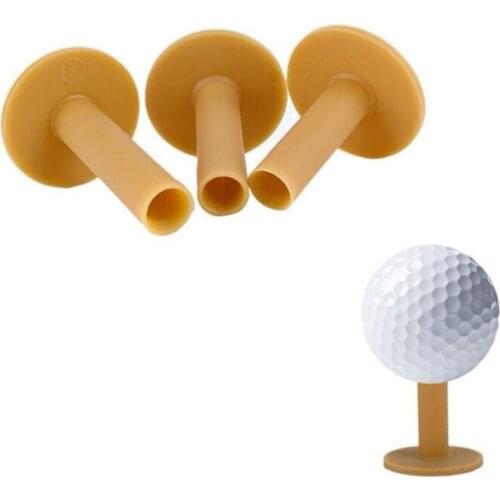 60mm/70mm/88mm Golf Tees Plastic Mat Golf Ball Holder Durable Rubber Golf Tee Holder Beginner Trainer Equipments