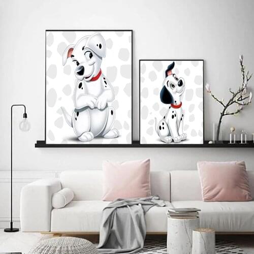 5D DIY Diamond Painting Disney 101 Dalmatian Cartoon Animal Inlaid Rhinestone Embroidery Mosaic Decorative Painting