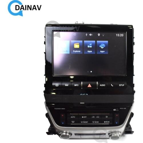 Android car Video interface For TOYOTA Land Cruiser LC200 2016-2019 car GPS navigation radio multimedia player
