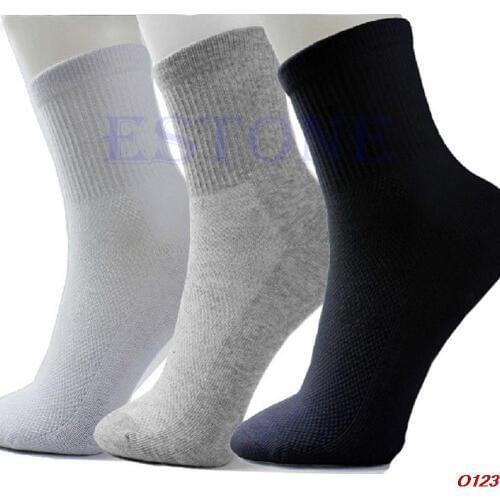 COCKCON Mens White Socks