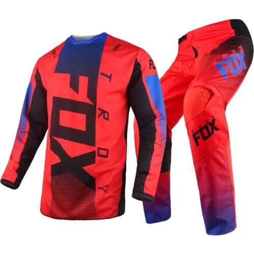 MX ATV 180 Oktiv Gear Set Motorbike Motocross Racing Suit Mountain Bicycle Offroad Kits Dirt Bike Jersey Pants Combo