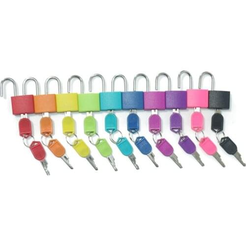 Mini Color Locks Materiel Montessori Early Educational Toys for Hufei0001 Plastic Metal Pad Lock Baby Kids Colors Learning L746F
