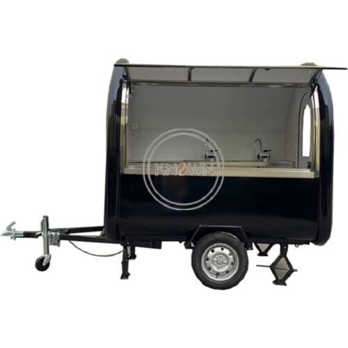 2019 new design hotdog food kiosk 220cm long food cart trailer multifunctional tricycle food cart