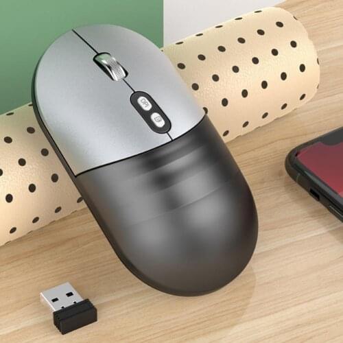 Rechargeable ABS USB Bluetooth 5.2 Mouse for Laptop Bluetooth Mouse Rechargeable ABS USB Bluetooth 5.2 Mouse for Laptop