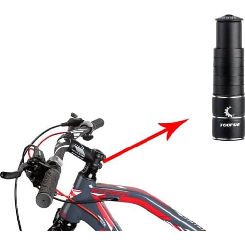 Bike Handlebar Riser Alloy Mountain Road Cycling Adjustable Handlebar Heightened Front Fork Tube Lifting Extender Adaptor