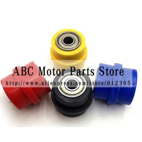 M8 M10 Bearing 608zz 6900Z 8mm 10mm Chain Roller Slider Tensioner Wheel Guide Pit Dirt Mini Bike Moto Atv Free Shipping
