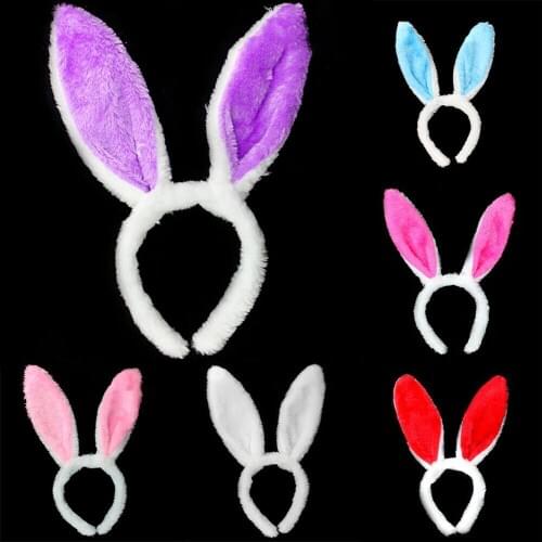 1pc Hairband Easter Adult Children Cute And Comfortable Rabbit Ear Headband Dress Costume Bunny Ear Hairband Hair Accessories