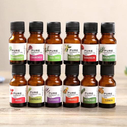 1 Pcs 10ml Plant Essential Oil Aromatherapy Essential Oil Fragrance Body Relax SSwell